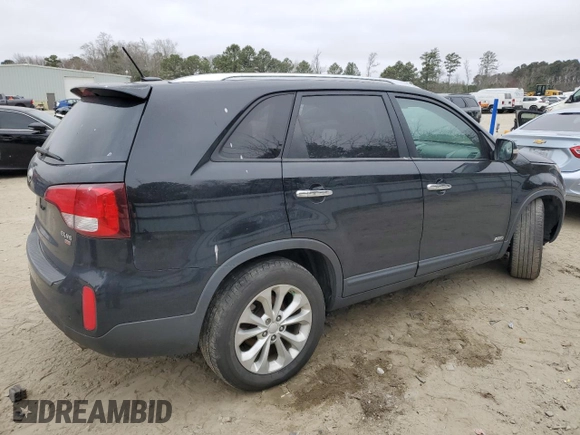 2014 Kia Sorento EX with VIN 5XYKUDA76EG460152, listed as a Copart auction lot 49421565 with 234,026 mi miles and Clean Title. Bid and sale history available at carsss.com. Image 3.