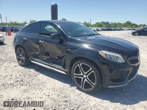 2016 Mercedes-Benz GLE 450 AMG z VIN 4JGED6EB9GA021162, wystawiony jako Copart lot #54714505 z przebiegiem 105 000 mil mil oraz Szkoda całkowita • Salvage title. Historia ofert i sprzedaży dostępna na DreamBid. Obrazek 4.