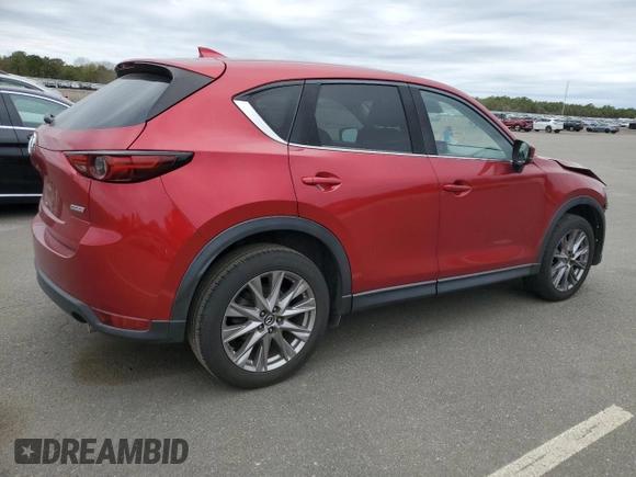 2019 Mazda CX-5 Grand Touring with VIN JM3KFBDM3K1511559, listed as a Copart auction lot 53542515 with 71,786 mi miles and Salvage Title. Bid and sale history available at carsss.com. Image 3.