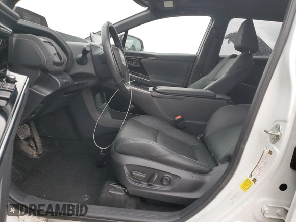 2023 Toyota bZ4X XLE with VIN JTMABACA9PA023807, listed as a Copart auction lot 48792805 with 10,397 mi miles and Salvage title. Bid and sale history available at DreamBid. Image 7.