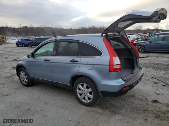 2009 Honda CR-V EX with VIN 5J6RE485X9L010024, listed as a Copart auction lot 82308044 with 163,202 mi miles and Salvage Title. Bid and sale history available at carsss.com. Image 2.