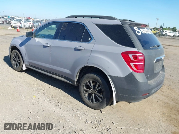 2016 Chevrolet Equinox LT with VIN 2GNFLFEKXG6102607, listed as a IAAI auction lot 42181469 with 104,196 mi miles and . Bid and sale history available at DreamBid. Image 3.