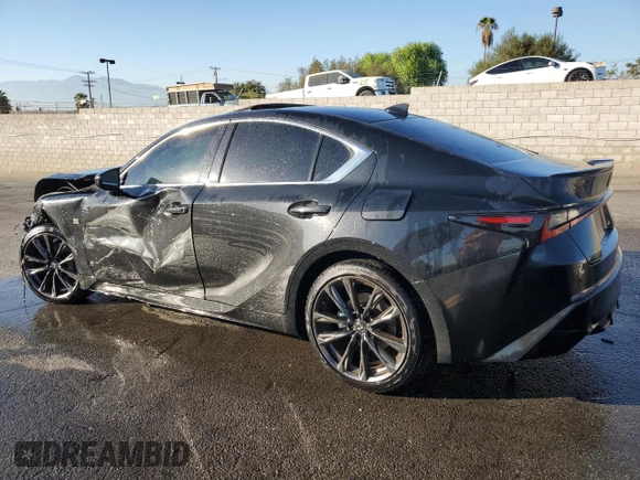 2024 Lexus IS 300 F Sport z VIN JTHB81F20R5053148, wystawiony jako Copart lot #78015814 z przebiegiem 4 472 mil mil oraz Czysty tytuł • Clean title. Historia ofert i sprzedaży dostępna na DreamBid. Obrazek 2.