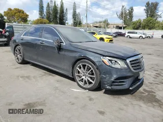 2018 Mercedes-Benz S 560 with VIN WDDUG8DB0JA399369, listed as a Copart auction lot 44936895 with 102,531 mi miles and Salvage Title. Bid and sale history available at carsss.com. Image 4.