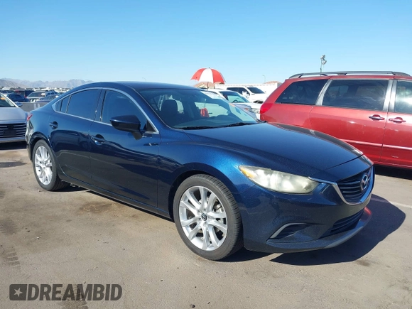 2015 Mazda 6 i Touring with VIN JM1GJ1V61F1170532, listed as a IAAI auction lot 42078436 with 154,630 mi miles and . Bid and sale history available at DreamBid. Image 1.