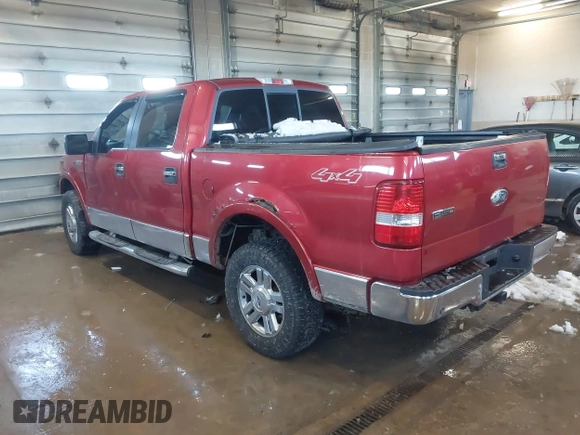 2008 Ford F-150 XLT with VIN 1FTPW14588FA46824, listed as a IAAI auction lot 41870848 with 181,382 mi miles. Bid and sale history available at carsss.com. Image 3.