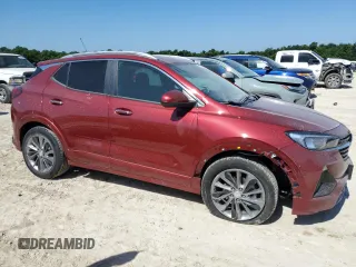 2023 Buick Encore GX Select with VIN KL4MMDSL5PB123550, listed as a Copart auction lot 61739215 with 1,198 mi miles and Salvage title. Bid and sale history available at DreamBid. Image 4.