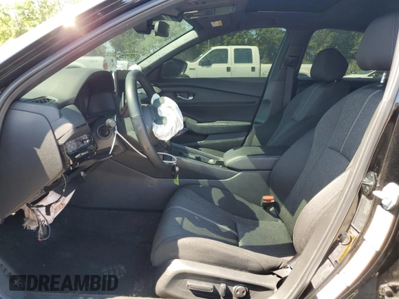 2024 Honda Accord Sport with VIN 1HGCY2F57RA014295, listed as a Copart auction lot 58748875 with 23,422 mi miles and Salvage title. Bid and sale history available at DreamBid. Image 7.