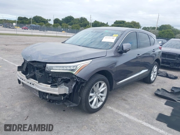 2021 Acura RDX with VIN 5J8TC1H3XML022019, listed as a IAAI auction lot 41321748 with 43,704 mi miles and . Bid and sale history available at DreamBid. Image 2.