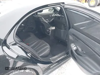 2019 Mercedes-Benz S 560 with VIN WDDUG8GB5KA433531, listed as a IAAI auction lot 41393877 with 106,653 mi miles and . Bid and sale history available at carsss.com. Image 8.
