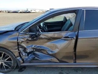 2021 Toyota Camry SE Nightshade with VIN 4T1T11AK6MU495105, listed as a Copart auction lot 58915724 with 27,714 mi miles and Salvage Title. Bid and sale history available at carsss.com. Image 7.