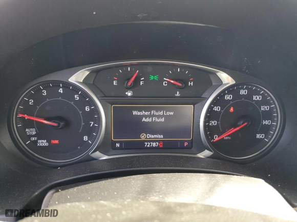 2019 GMC Terrain SLE with VIN 3GKALMEV0KL298454, listed as a Copart auction lot 49035595 with 72,787 mi miles and Salvage Title. Bid and sale history available at carsss.com. Image 9.