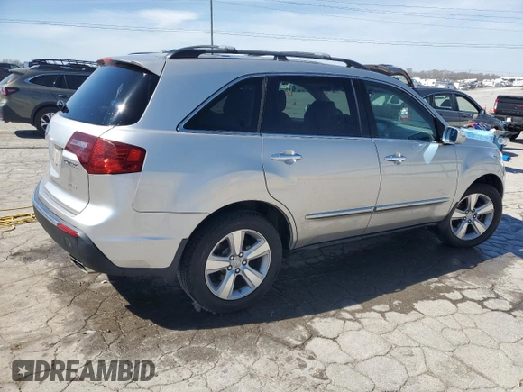 2010 Acura MDX Technology Pkg with VIN 2HNYD2H61AH509856, listed as a Copart auction lot 50642905 with 150,534 mi miles and Salvage Title. Bid and sale history available at carsss.com. Image 3.