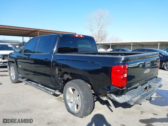 2014 Chevrolet Silverado 1500 LT with VIN 3GCPCREC8EG392676, listed as a IAAI auction lot 41843855 with 98,257 mi miles. Bid and sale history available at carsss.com. Image 3.