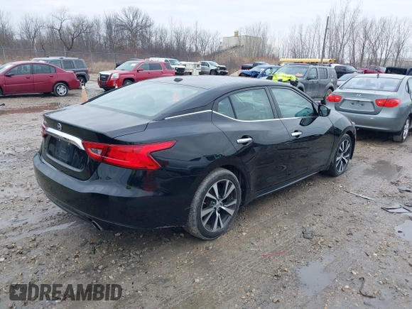 2017 Nissan Maxima Platinum with VIN 1N4AA6AP4HC432204, listed as a IAAI auction lot 41714033 with 203,961 mi miles and . Bid and sale history available at DreamBid. Image 4.