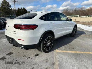 2021 Mercedes-Benz GLC with VIN W1N0J8EB0MF941241, listed as a Copart auction lot 89323765 with 59,133 mi miles and Clean Title. Bid and sale history available at carsss.com. Image 3.