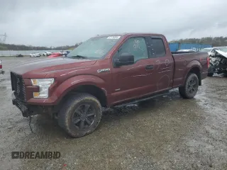 2017 Ford F-150 XL with VIN 1FTFX1EG5HFA36471, listed as a Copart auction lot 53576765 with 133,355 mi miles and Non Repairable. Bid and sale history available at carsss.com. Image 1.