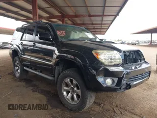 2008 Toyota 4Runner SR5 with VIN JTEZU14R98K020107, listed as a IAAI auction lot 41945483 with 209,734 mi miles. Bid and sale history available at carsss.com. Image 1.
