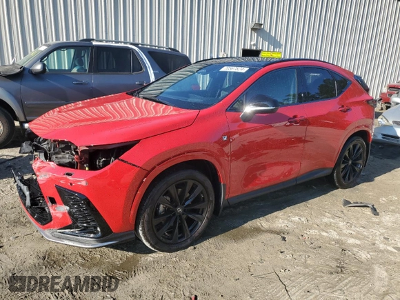 2022 Lexus NX with VIN JTJKGCEZ3N2001665, listed as a Copart auction lot 70567824 with 42,796 mi miles and Salvage Title. Bid and sale history available at carsss.com. Image 1.