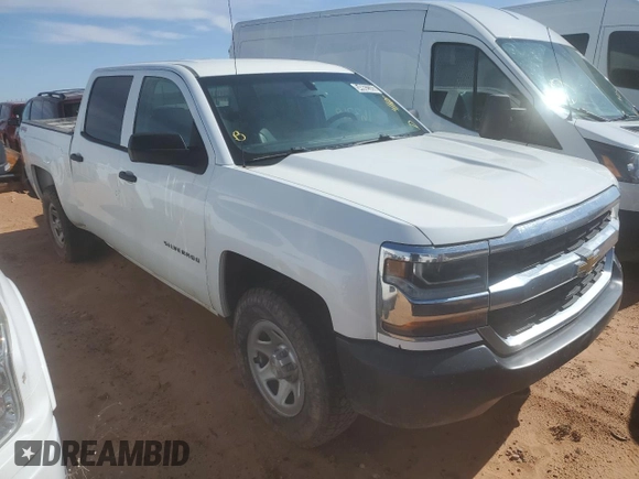 2018 Chevrolet Silverado 1500 Work Truck with VIN 3GCUKNEC9JG528998, listed as a Copart auction lot 54862335 with 163,268 mi miles and Clean Title. Bid and sale history available at DreamBid. Image 4.