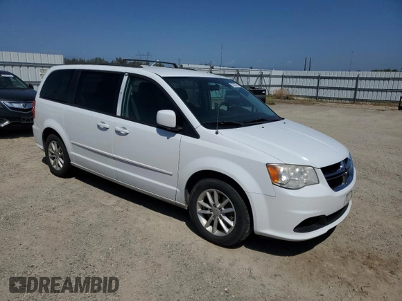 2014 Dodge Grand Caravan SXT z VIN 2C4RDGCG1ER433319, wystawiony jako Copart lot #55533885 z przebiegiem 146 550 mil mil oraz Czysty tytuł • Clean title. Historia ofert i sprzedaży dostępna na DreamBid. Obrazek 4.