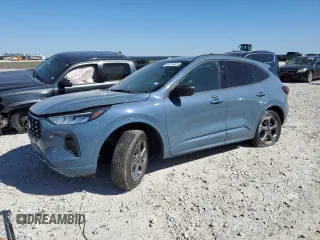 2024 Ford Escape ST-Line with VIN 1FMCU0MN9RUA67124, listed as a Copart auction lot 48119045 with 21,509 mi miles and Salvage Title. Bid and sale history available at carsss.com. Image 1.