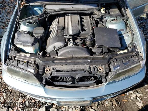2002 BMW 3 Series 325Ci with VIN WBABN33452PG59471, listed as a Copart auction lot 43534095 with 178,181 mi miles and Salvage title. Bid and sale history available at DreamBid. Image 11.