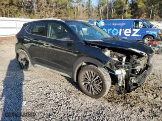2019 Hyundai Tucson Night with VIN KM8J33AL9KU055365, listed as a Copart auction lot 89280005 with 65,002 mi miles and Salvage Title. Bid and sale history available at carsss.com. Image 4.