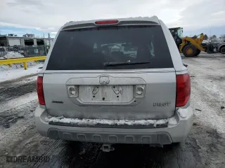 2003 Honda Pilot EX with VIN 2HKYF185X3H622376, listed as a Copart auction lot 41885865 with 205,438 mi miles and Salvage Title. Bid and sale history available at carsss.com. Image 6.