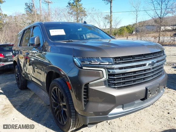 2021 Chevrolet Tahoe LT with VIN 1GNSCNKD6MR101324, listed as a IAAI auction lot 41369514 with 65,960 mi miles. Bid and sale history available at carsss.com. Image 1.