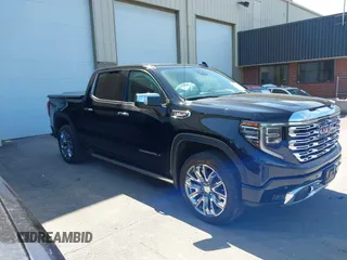 2023 GMC Sierra 1500 Denali with VIN 3GTUUGED4PG187484, listed as a IAAI auction lot 42415768 with 10,781 mi miles and . Bid and sale history available at DreamBid. Image 1.