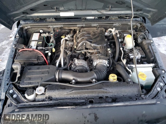 2017 Jeep Wrangler Willys Wheeler with VIN 1C4AJWAG6HL567730, listed as a Copart auction lot 87739395 with 46,286 mi miles and Salvage Title. Bid and sale history available at DreamBid. Image 12.