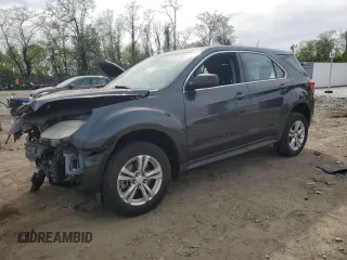 2017 Chevrolet Equinox LS z VIN 2GNALBEK6H1553499, wystawiony jako Copart lot #53917405 z przebiegiem 58 864 mil mil oraz Szkoda całkowita • Salvage title. Historia ofert i sprzedaży dostępna na DreamBid. Obrazek 1.