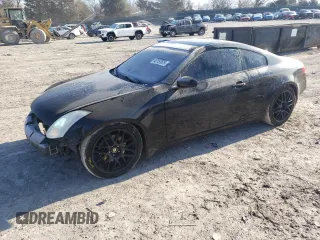 2006 Infiniti G35 Coupe with VIN JNKCV54E96M714050, listed as a Copart auction lot 42157875 with 186,133 mi miles and Clean Title. Bid and sale history available at carsss.com. Image 1.