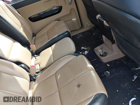 2017 Kia Sedona EX with VIN KNDMC5C18H6260441, listed as a IAAI auction lot 41797159 with 77,309 mi miles. Bid and sale history available at carsss.com. Image 8.