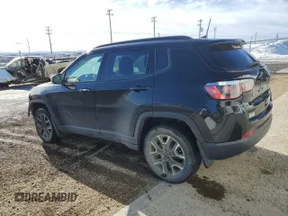 2020 Jeep Compass Sport with VIN 3C4NJDABXLT101046, listed as a Copart auction lot 46735745 with 109,059 mi miles and Salvage Title. Bid and sale history available at carsss.com. Image 2.