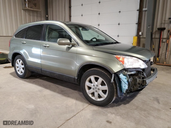 2008 Honda CR-V EX-L with VIN 5J6RE48728L050260, listed as a Copart auction lot 53516545 with 156,702 mi miles and Salvage Title. Bid and sale history available at carsss.com. Image 4.