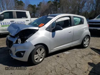 2015 Chevrolet Spark LT with VIN KL8CD6S91FC707799, listed as a Copart auction lot 49135915 with 0 mi miles and Salvage Title. Bid and sale history available at carsss.com. Image 1.