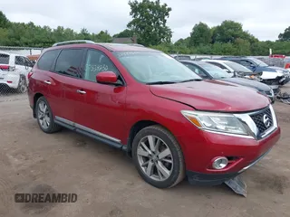 2014 Nissan Pathfinder SL with VIN 5N1AR2MN2EC627702, listed as a IAAI auction lot 37534250 with 101,422 mi miles and . Bid and sale history available at DreamBid. Image 1.