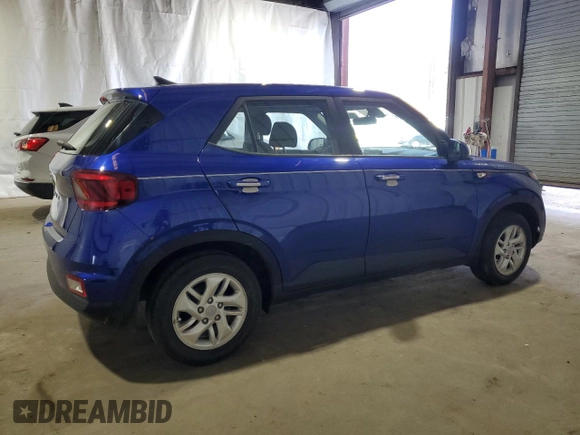 2022 Hyundai Venue SE z VIN KMHRB8A38NU141547, wystawiony jako Copart lot #49505085 z przebiegiem 25 347 mil mil oraz Czysty tytuł • Clean title. Historia ofert i sprzedaży dostępna na DreamBid. Obrazek 3.