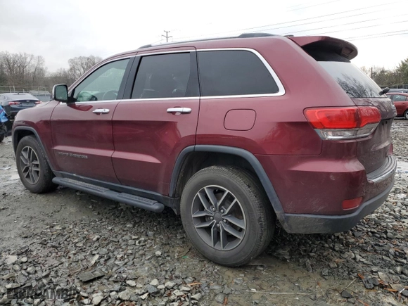 2019 Jeep Grand Cherokee Limited with VIN 1C4RJEBG9KC656761, listed as a Copart auction lot 86257024 with 105,419 mi miles and Salvage Title. Bid and sale history available at carsss.com. Image 2.