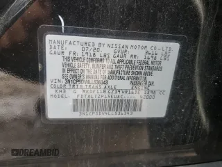 2020 Nissan Kicks SR with VIN 3N1CP5DV4LL536343, listed as a Copart auction lot 50825965 with 78,744 mi miles and Salvage Title. Bid and sale history available at carsss.com. Image 13.