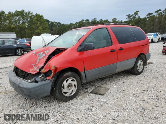 2002 Toyota Sienna LE with VIN 4T3ZF13C52U448931, listed as a Copart auction lot 87849225 with 320,841 mi miles and Salvage Title. Bid and sale history available at carsss.com. Image 1.