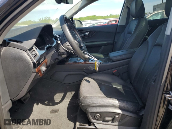 2017 Audi Q7 Premium Plus with VIN WA1LABF72HD053565, listed as a Copart auction lot 53044095 with 58,753 mi miles and Salvage Title. Bid and sale history available at DreamBid. Image 7.