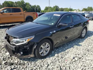 2016 Kia Optima LX with VIN 5XXGT4L31GG102273, listed as a Copart auction lot 58922875 with 167,435 mi miles and Salvage title. Bid and sale history available at DreamBid. Image 1.