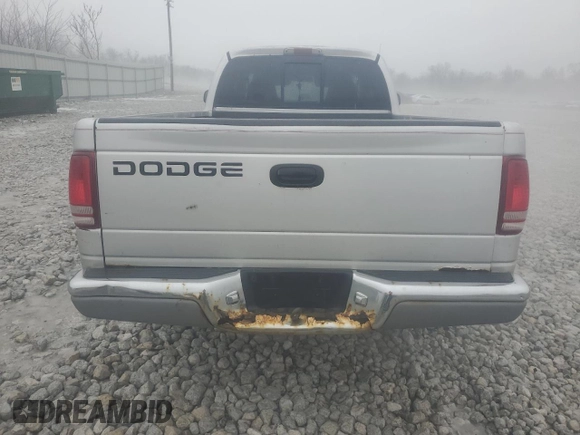 2001 Dodge Dakota with VIN 1B7GL22XX1S313638, listed as a Copart auction lot 43059385 with 114,298 mi miles and Salvage Title. Bid and sale history available at DreamBid. Image 6.