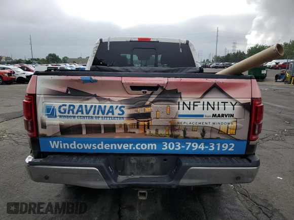 2015 Ford F-150 XLT with VIN 1FTEW1EG3FFA56276, listed as a Copart auction lot 58434115 with 200,208 mi miles and Salvage title. Bid and sale history available at DreamBid. Image 6.