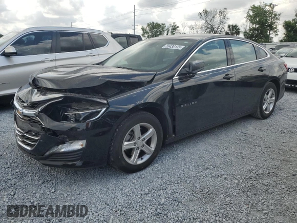 2024 Chevrolet Malibu LT with VIN 1G1ZD5ST4RF108561, listed as a Copart auction lot 55430135 with 42,884 mi miles and Salvage Title. Bid and sale history available at DreamBid. Image 1.