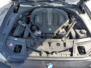 2013 BMW 5 Series 550i with VIN WBAFR9C59DD226772, listed as a Copart auction lot 50643795 with 117,277 mi miles and Clean Title. Bid and sale history available at carsss.com. Image 11.