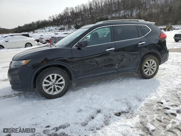 2017 Nissan Rogue SL with VIN 5N1AT2MV7HC852493, listed as a Copart auction lot 89066375 with 146,342 mi miles and Salvage Title. Bid and sale history available at carsss.com. Image 1.